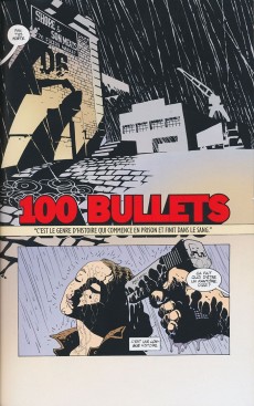 Extrait de 100 Bullets (albums brochés) -1- Tome 1