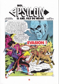 Extrait de Epsilon -4- Évasion ou le Secret d'Eden, part. 1