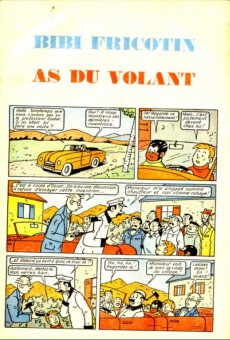Extrait de Bibi Fricotin (2e Série - SPE) (Après-Guerre) -49a1963- As du volant