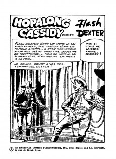 Extrait de Hopalong Cassidy (puis Cassidy) (Impéria) -134- Hopalong Cassidy contre Flash Dexter