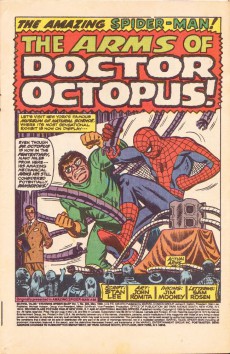 Extrait de Marvel Tales Vol.2 (1966) -223- The arms of Doctor Octopus!