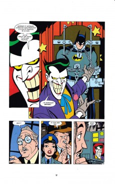 Extrait de Batman Aventures -Extrait- Le Joker crève l'écran