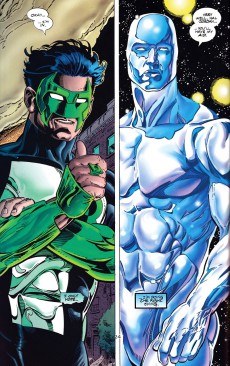Extrait de Green Lantern / Silver Surfer: Unholy Alliances (1995) - Green Lantern/Silver Surfer: Unholy Alliances