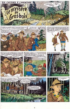 Extrait de Tout Mitacq -1- Les castors - face aux ombres mystérieuses