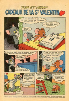 Extrait de Tom & Jerry (Fantaisies de) -35- Cadeaux de la St Valentin