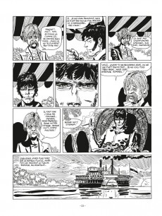 Extrait de Corto Maltese (Noir et blanc relié) -3- Toujours un peu plus loin