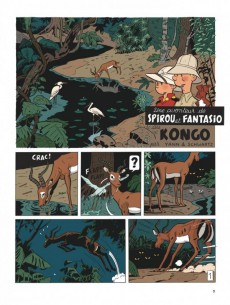 Extrait de Spirou et Fantasio (en langues régionales) -11Brux- Spirou au Kongo belche 
