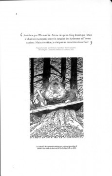 Extrait de (AUT) Hermann - Hermann, L'encre noire du Sanglier des Ardennes