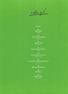 Extrait de Tintin - Divers -Revue N°4b- Hergé