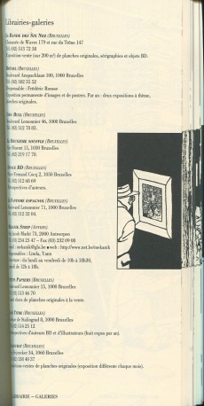 Extrait de (DOC) Études et essais divers - Répertoire professionnel de la bande dessinée francophone - France-Belgique-Suisse - 1998-1999