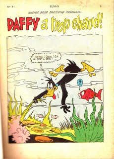 Extrait de Bunny (1re Série - Sage) -41- Daffy a trop chaud