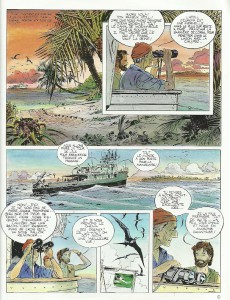 Extrait de L'aventure de l'équipe Cousteau en bandes dessinées -2a1991- La jungle du corail