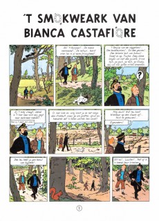 Extrait de Tintin (en langues régionales) -21Twents- 't Smokweark van Bianca Castafiore