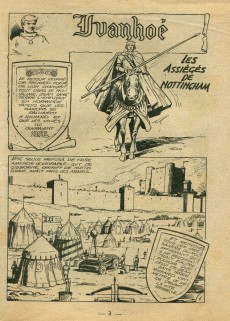 Extrait de Ivanhoé (1re Série - Aventures et Voyages) -129- Les Assiégés de Nottingham