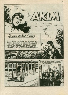 Extrait de Akim (2e série) -67- Le pari de Bill Parkin