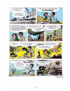 Extrait de Gaston (2017) (60e anniversaire) -15- Le repos du gaffeur