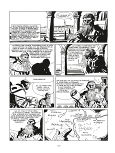 Extrait de Corto Maltese (Noir et blanc relié) -4- Les Celtiques