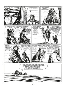 Extrait de Corto Maltese (Noir et blanc relié) -5- Les Éthiopiques