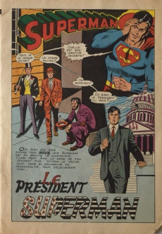 Extrait de Superman et Batman et Robin -10- Le Président Superman