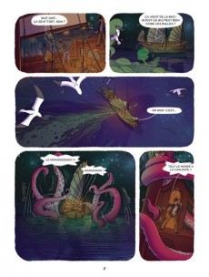 Extrait de Enola & les animaux extraordinaires -3- Le Kraken qui avait mauvaise haleine