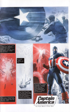 Extrait de Captain America (Marvel Graphic Novels) - Rouge, blanc & bleu