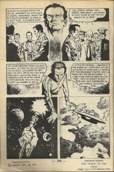 Extrait de Sidéral (3e série - Arédit - Comics Pocket) (1981) -3- L'homme de l'espace
