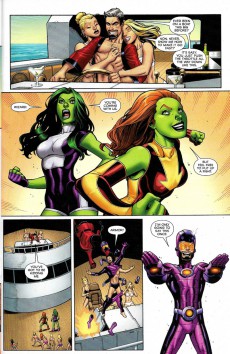 Extrait de She-Hulks (2010) -1- She-Hulks