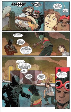 Extrait de Ms. Marvel Vol.4 (2016) -18- Meanwhile In Wakanda