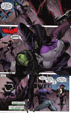 Extrait de She-Hulk : Cosmic Collision (2008) -1- Cosmic Collision
