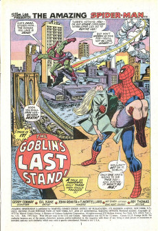 Extrait de The amazing Spider-Man Vol.1 (1963) -122- The Goblin's Last Stand