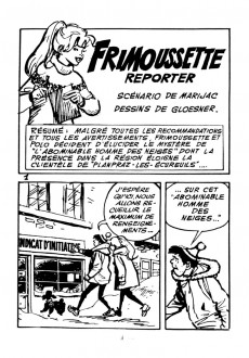 Extrait de Frimoussette (Châteaudun/SFPI) -120- Frimousette reporter