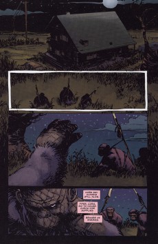 Extrait de Dawn of the planet of the Apes - Tome 2