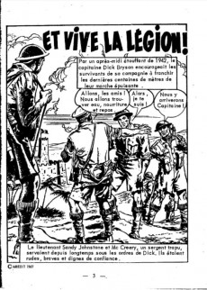 Extrait de Commando (Artima / Arédit) -131- Et vive la Légion !