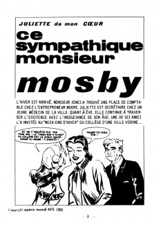 Extrait de Juliette de mon cœur -2- Ce sympathique monsieur Mosby