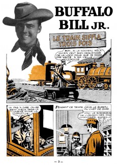 Extrait de Monty du Texas au Canada (2e série) -1- Buffalo Bill Jr. - Le train siffla trois fois