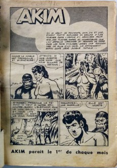 Extrait de Akim (1re série - Aventures et Voyages) -10- Akim