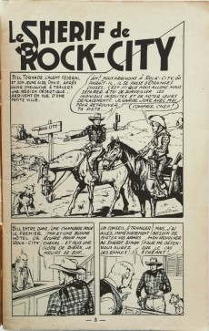 Extrait de Bill Tornade (1re série - Artima/Arédit) -14- Le shérif de Rock-City