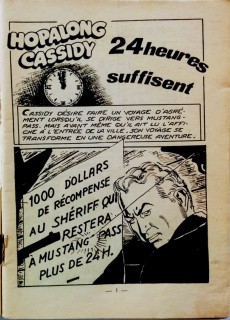 Extrait de Hopalong Cassidy (puis Cassidy) (Impéria) -264- Hopalong Cassidy, 24 heures suffisent
