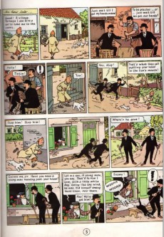 Extrait de Tintin (The Adventures of) -7a1978- The Black Island