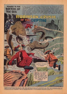 Extrait de Voyage to the bottom of the sea (Gold Key - 1964) -4- Issue # 4