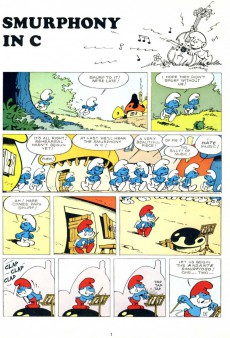 Extrait de Smurfs (Hodder and Stoughton/Dupuis) -3- Smurphony in C