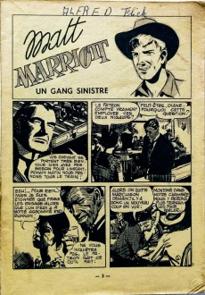 Extrait de Jim Taureau (3e Série - SAGE) (1958) -55- Matt Marriott, un gang sinistre
