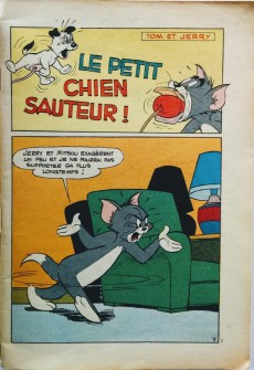 Extrait de Tom et Jerry (Puis Tom & Jerry) (2e Série - Sage) -74- Le petit chien sauteur !