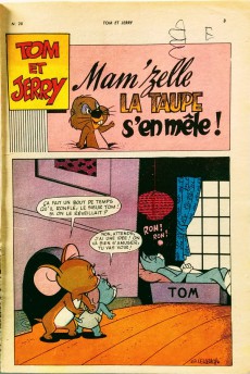 Extrait de Tom & Jerry (2e Série - Sagédition) (Mini Géant) -28- Mam'zelle la Taupe s'en mêle