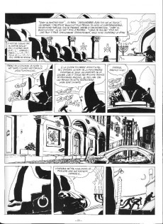 Extrait de Corto Maltese (Noir et blanc relié) -7- Fable de Venise