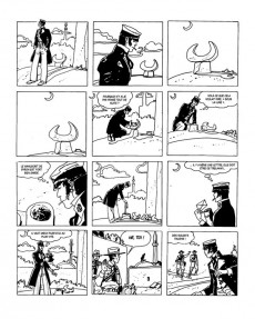 Extrait de Corto Maltese (Noir et blanc relié) -8- La Maison dorée de Samarkand