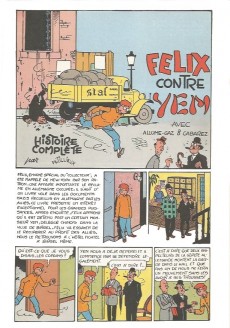 Extrait de Félix (Tillieux, Éditions Michel Deligne puis Dupuis, en couleurs) -3- 3 petits messieurs