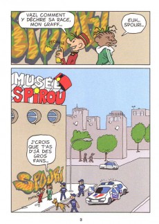 Extrait de Spouri et Fantaziz (Les Aventures de) -MR4150- Intrigue au Musée Spirou