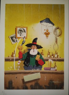 Extrait de Lucky Luke -13TTcoul- Le juge