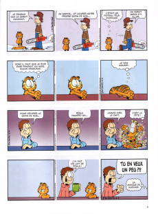 Extrait de Garfield (Dargaud) -65- Chat glisse